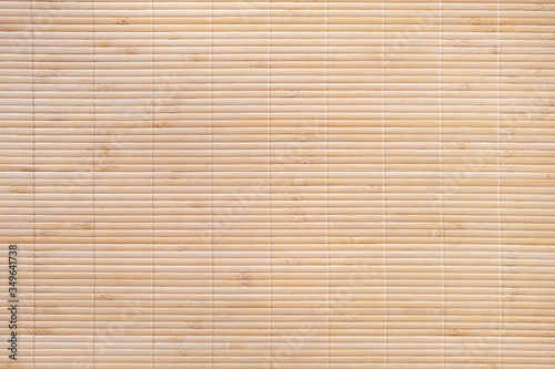Bamboo wood texture background close up Top view