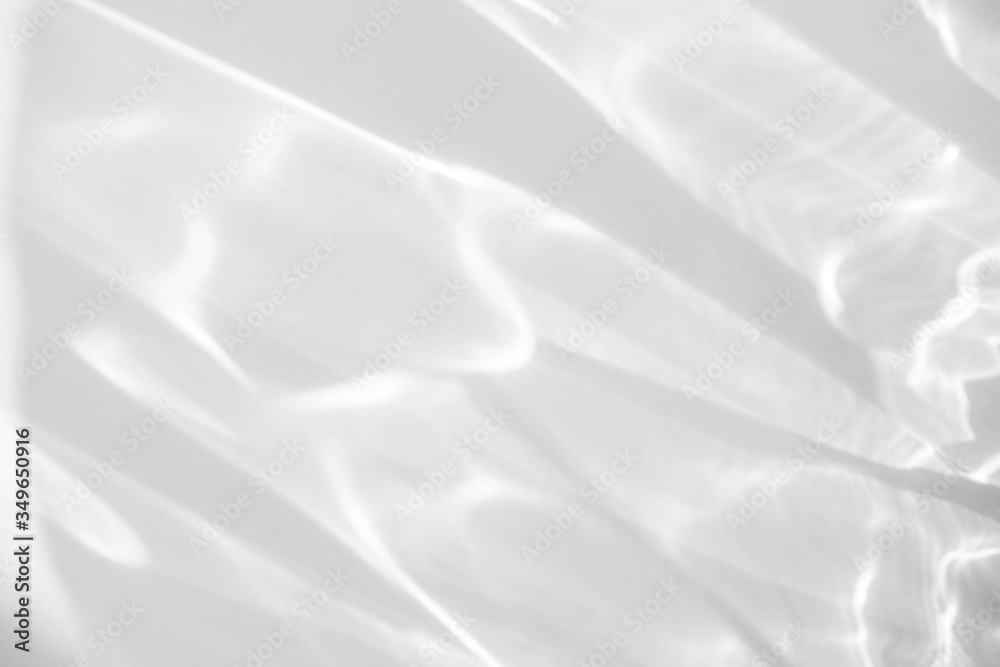 Water texture overlay effect for photo and mockups. Organic drop diagonal shadow and light caustic effect on a white wall. Shadows for natural light effects Water texture overlay effect for photo and mockups. Organic drop diagonal shadow and light caustic effect on a white wall. Shadows for natural light effects