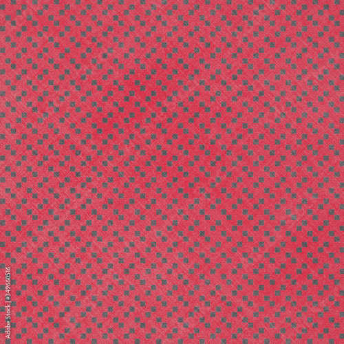 Fragment of multicolored fabric for decoration. The texture for use in graphic and architectural project. Pattern of fabric for background. 3D illustration.