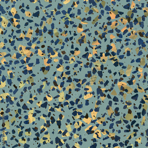 The texture of artificial multicolored stone.  Stone crumb patterns and textures of minerals for background. Illustration.