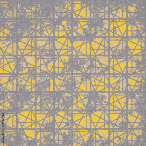 Fragment of multicolored fabric for decoration. The texture for use in graphic and architectural project. Pattern of fabric for background. 3D illustration.