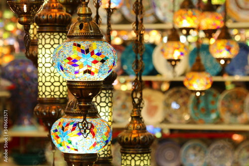 traditional turkish lanterns
