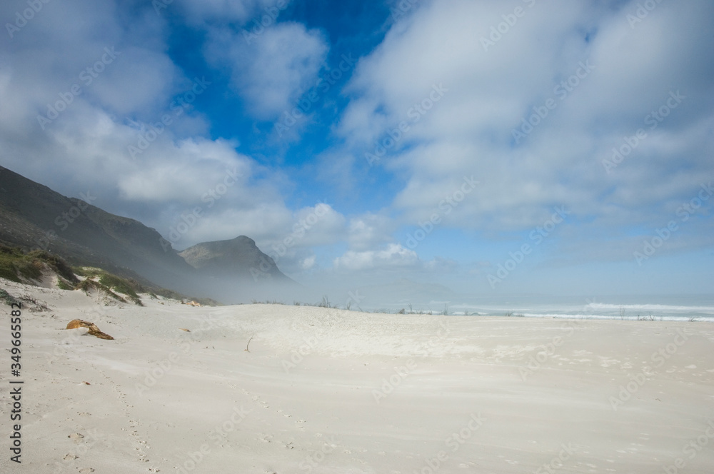 foggy landscape at misty cliffs south africa foggy landscape at misty cliffs south africa