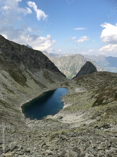 lake and mountains Tatras Mountains