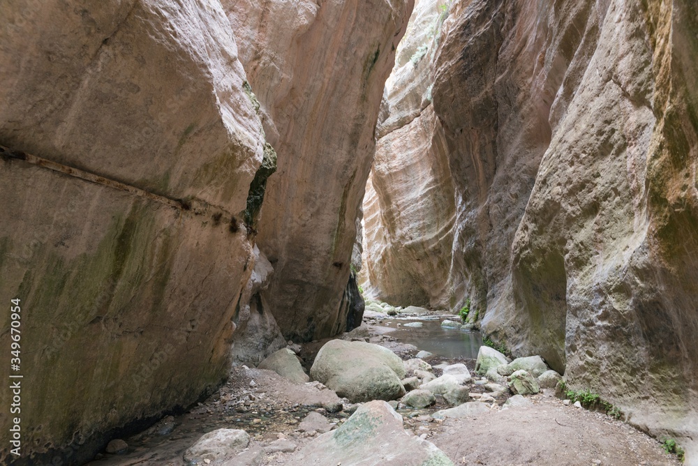 Avakas Gorge in Pafos Cyprus