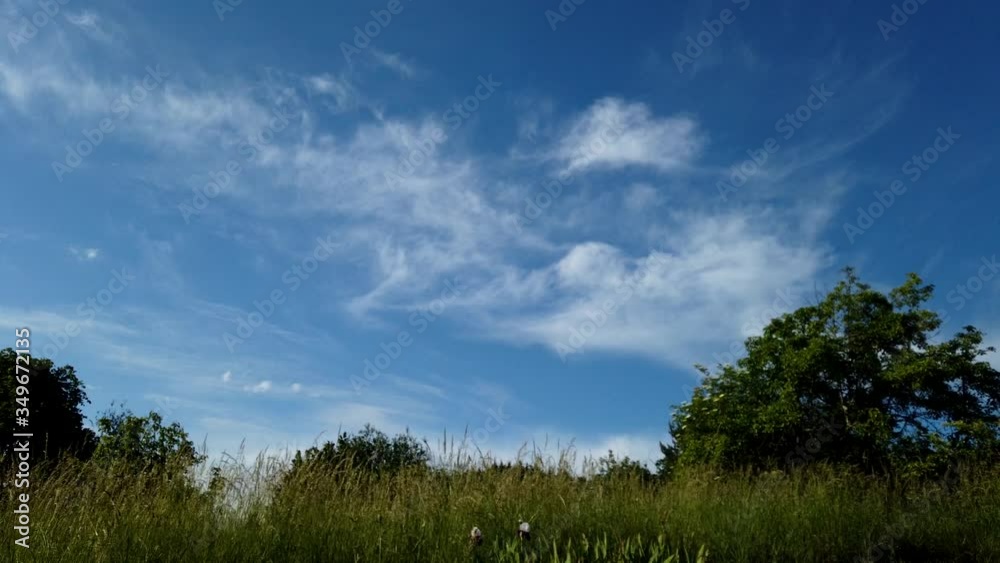 Allassac (Corrèze, France) - Time lapse du ciel nuageux Allassac (Corrèze, France) - Time lapse du ciel nuageux