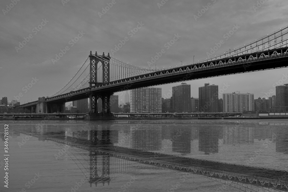 New York Manhattan Hudson River  Skyscrappers