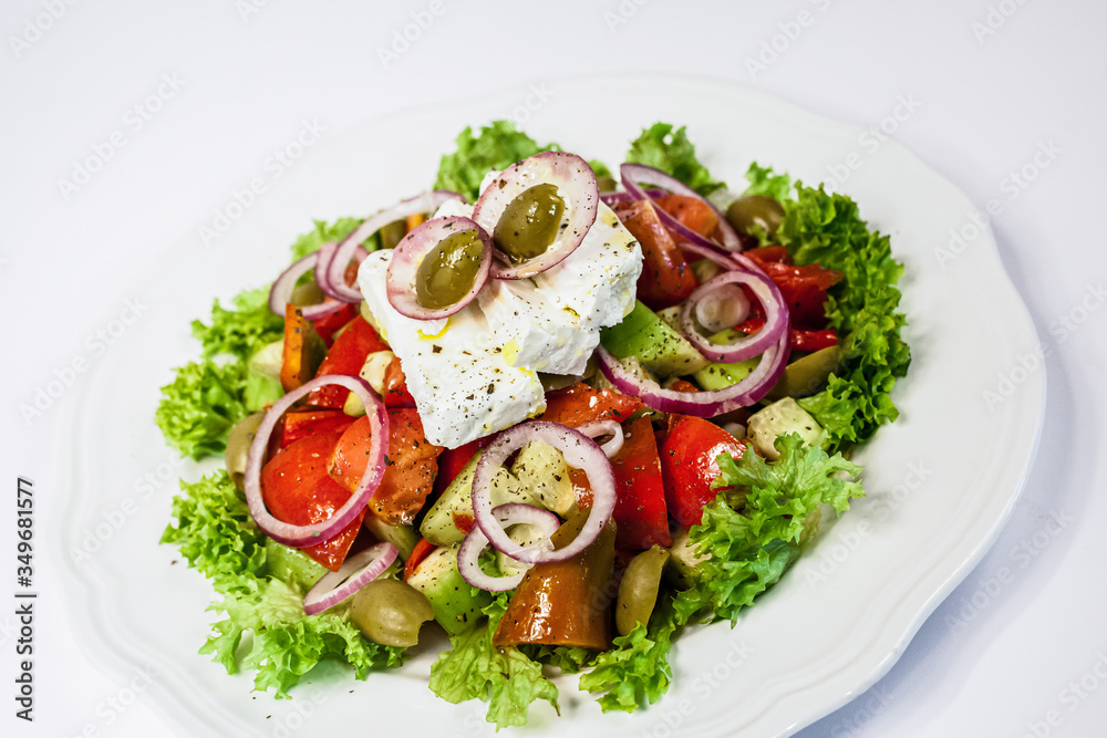 Vegetable Cheese Salad