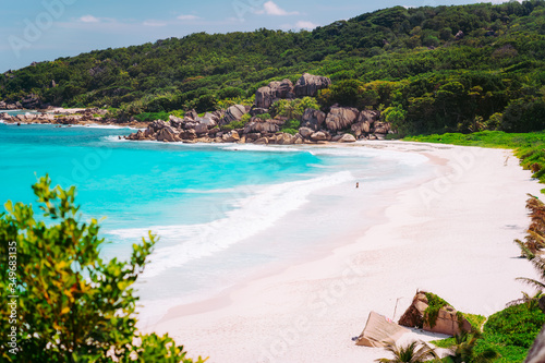 Grande anse beach, La Digue island, Seychelles