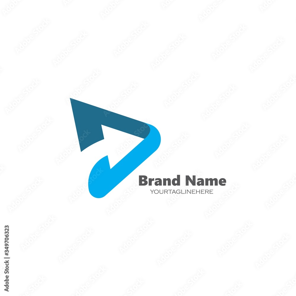 Arrow icon vector illustration Logo Template Arrow icon vector illustration Logo Template
