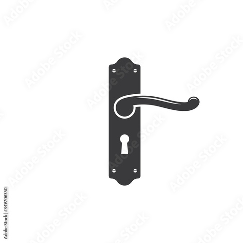 door handle icon vector illustration design