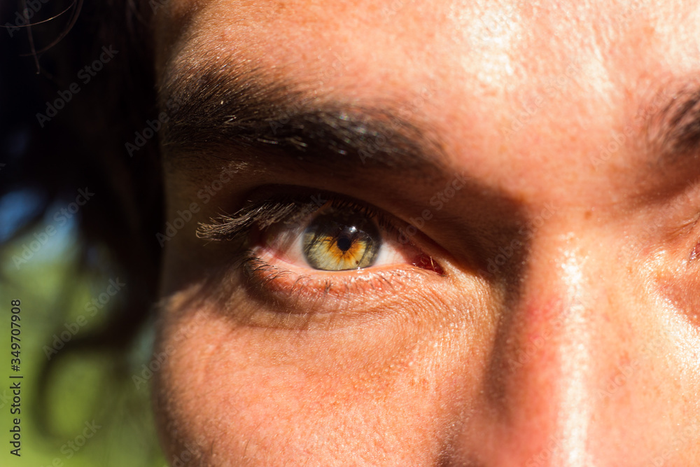 Naklejka premium close up of eye