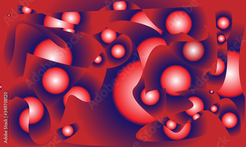 abstract background. with a beautiful color combination. with abstract art objects. suitable for background or design.