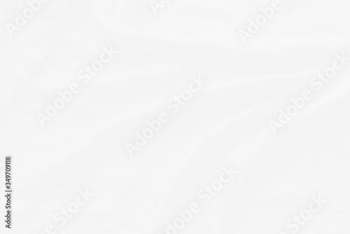 Abstract backgroung of white cloth with soft waves.