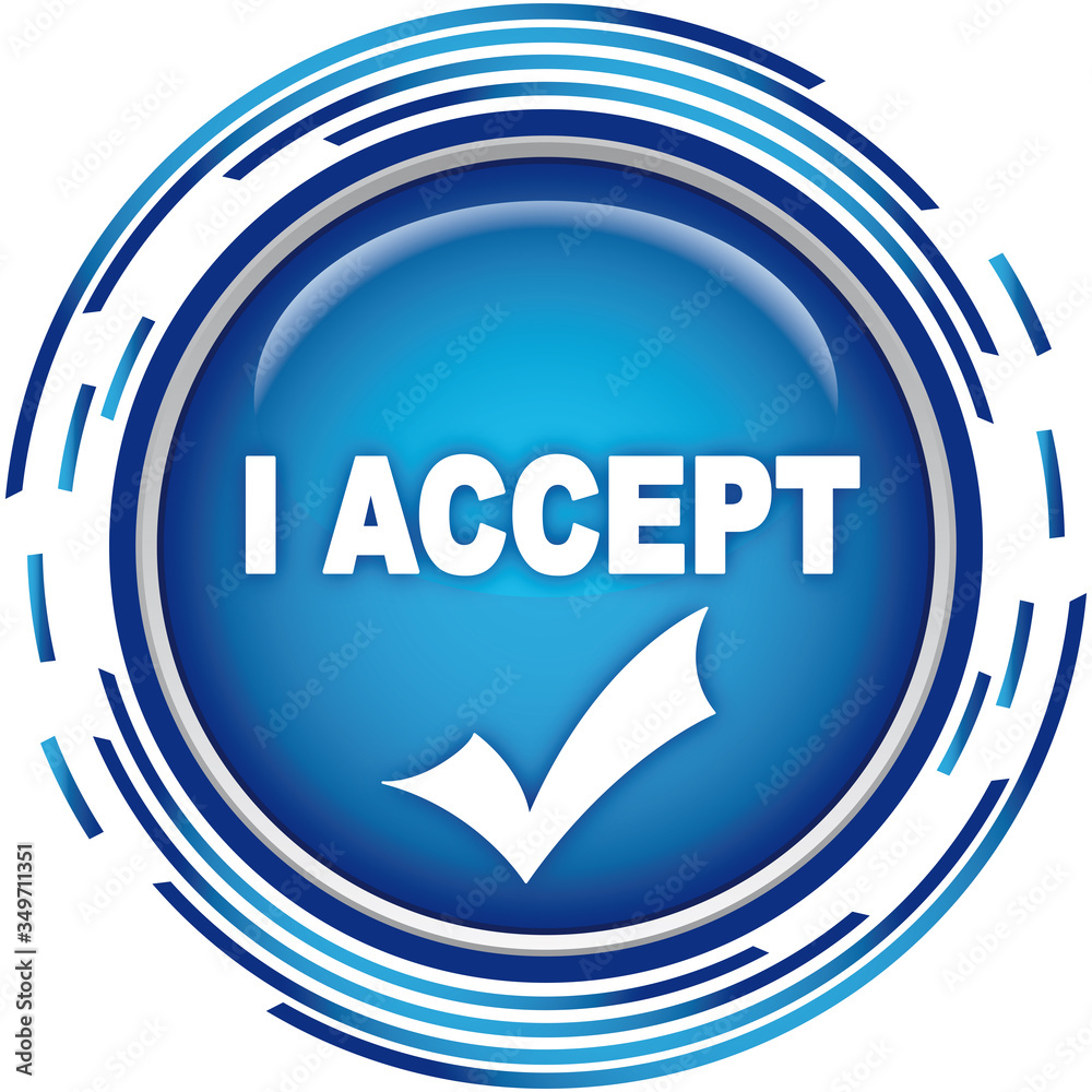 i accept icon i accept icon