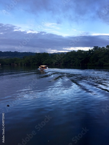 man on a boat
