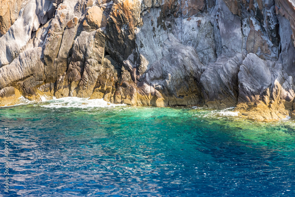 Volcano Stromboli Archipelago Eolie Sicily Italy