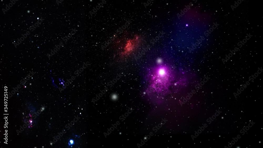 4k Space flight into a star field. Basic 3D rendering of a space flight into the Horsehead Nebula star field. Flying In Orion Nebula 4K is motion footage for scientific films and cinematic in space. 4k Space flight into a star field. Basic 3D rendering of a space flight into the Horsehead Nebula star field. Flying In Orion Nebula 4K is motion footage for scientific films and cinematic in space.