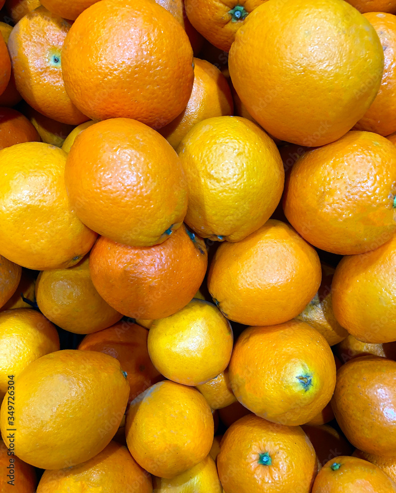 photo mandarin, tangerine on the counter supermarket photo mandarin, tangerine on the counter supermarket