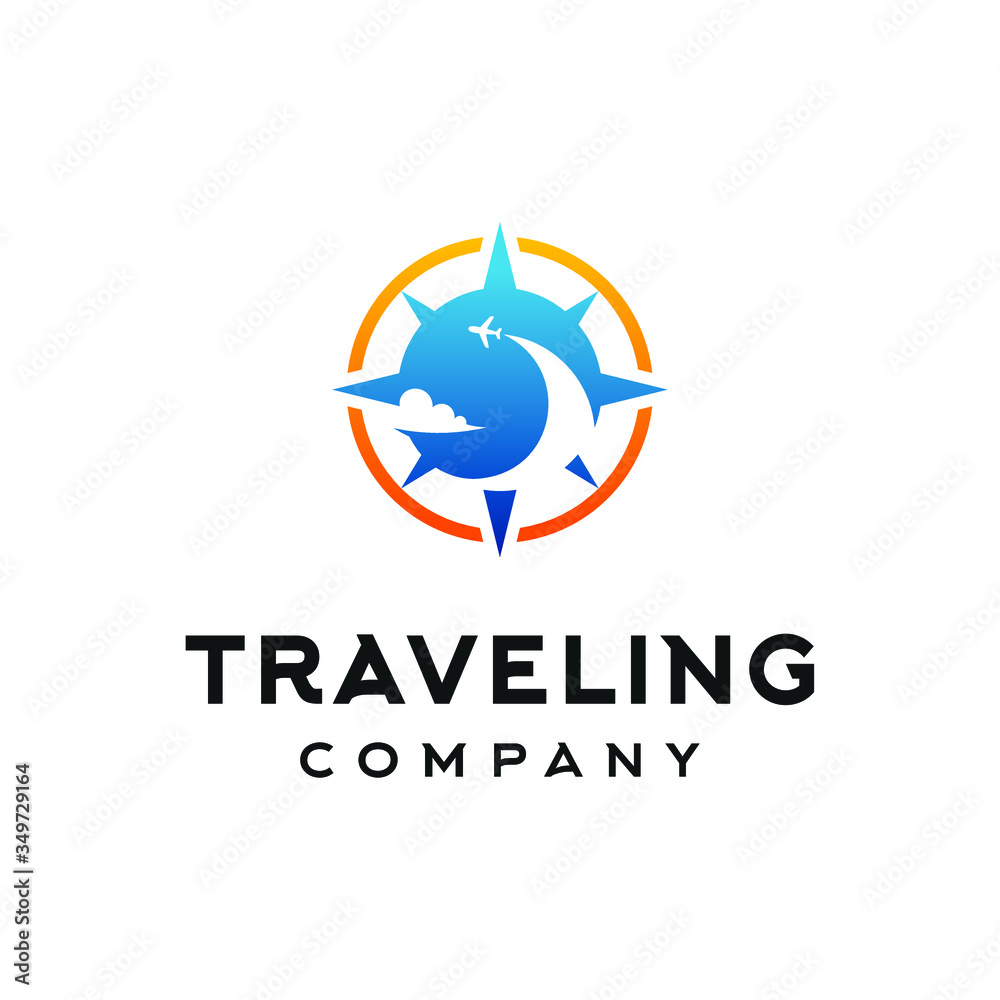 Travel Logo Template Design Vector Travel Logo Template Design Vector