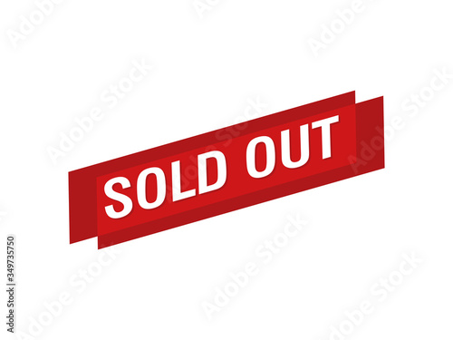 Modern Sold out stamp vector illustration , Sold out