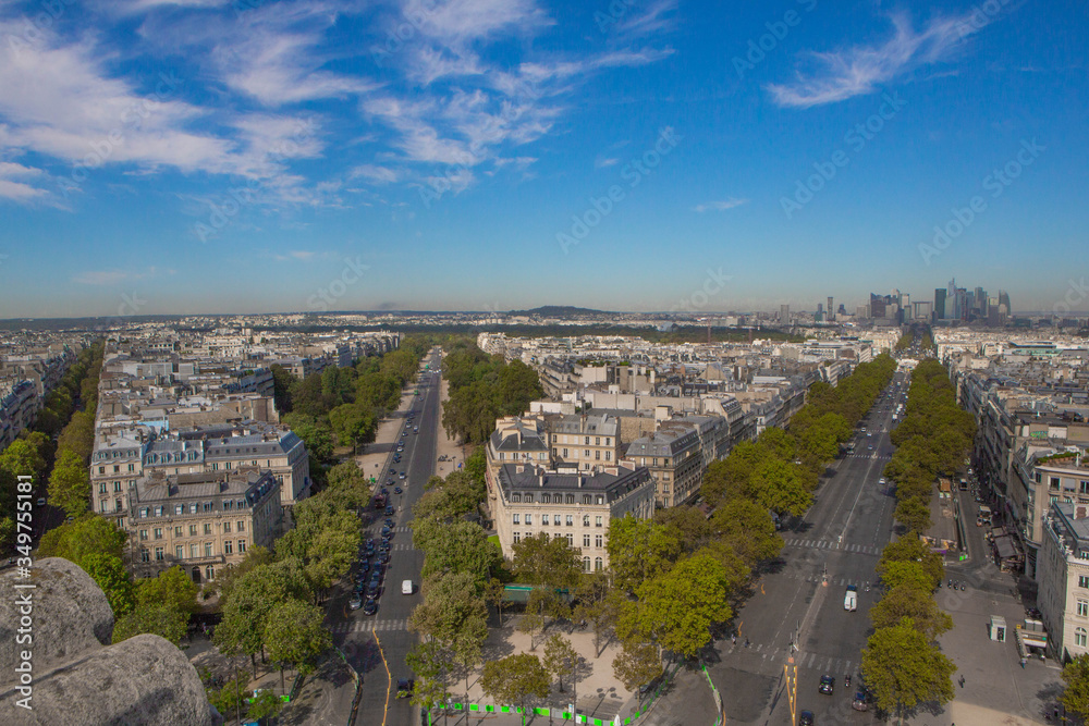 Road in Paris