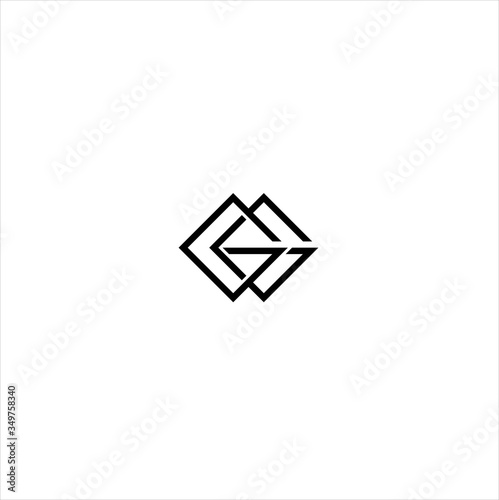 Letter GG logo icon , logo letter gg , logo letter gg combination , logo letter gg unique 