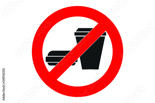 fast food not allow icon