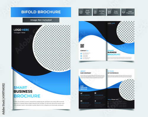bifold brochure Template
