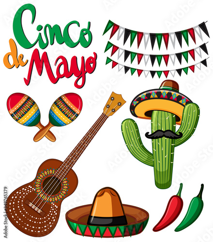 Poster design for Cinco de mayo festival