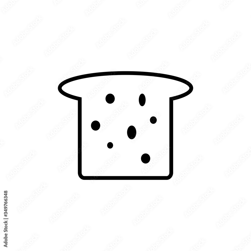 Bread Icon Design Vector Template Bread Icon Design Vector Template