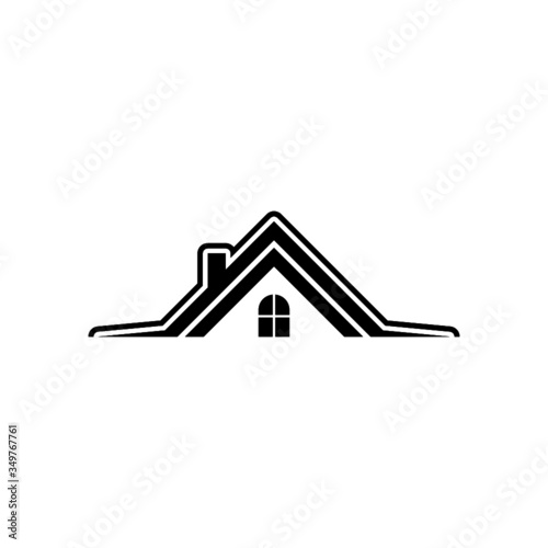 House Logo. House icon isolated on white background