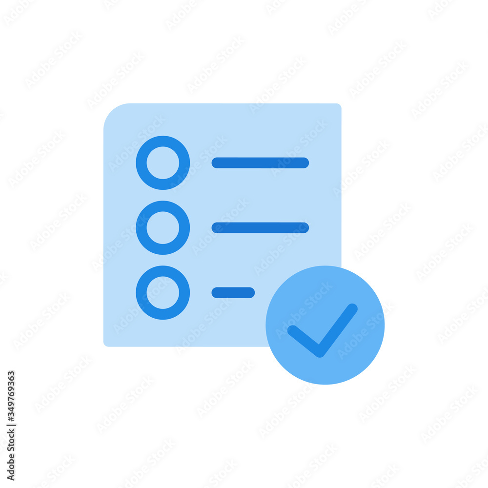 checklist flat icon checklist flat icon
