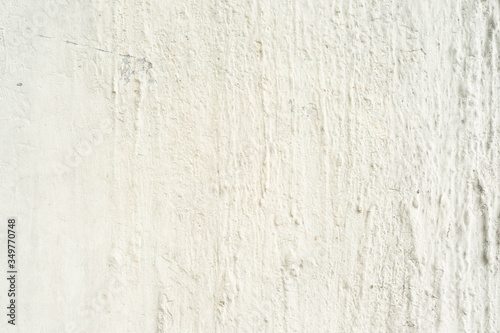 close up retro plain white color cement wall background texture for show or advertise or promote product and content on display and web design element concept