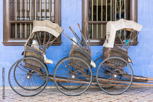 Cheong Fatt Tze's Blue Mansion in Georgetown, Malaysia