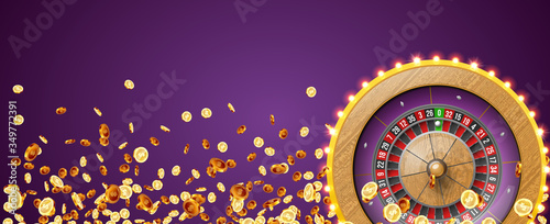 Realistic casino gambling roulette