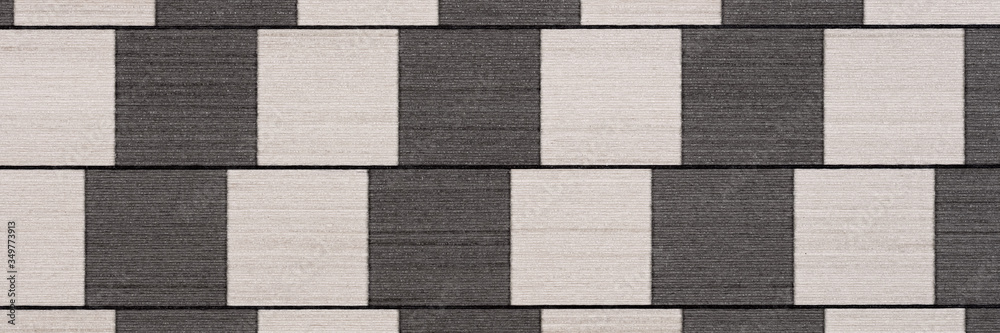 Fototapeta premium Awesome designer veneer background in grey and white colors. Wooden pattern, texture.
