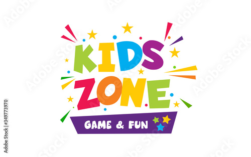 Creative kids game zone for children