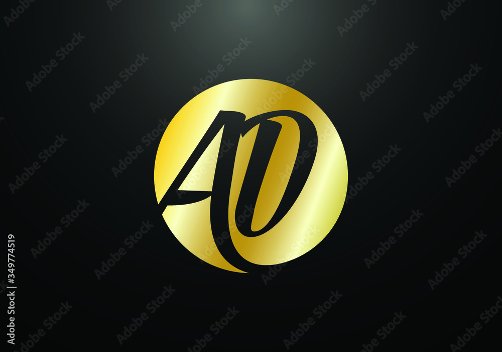 Initial Monogram Letter A D Logo Design Vector Template. Graphic Alphabet Symbol for Corporate Business Identity Initial Monogram Letter A D Logo Design Vector Template. Graphic Alphabet Symbol for Corporate Business Identity