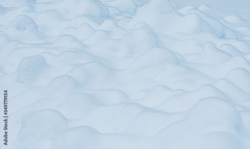 Fototapeta premium snow surface background,ready for product display montage. 