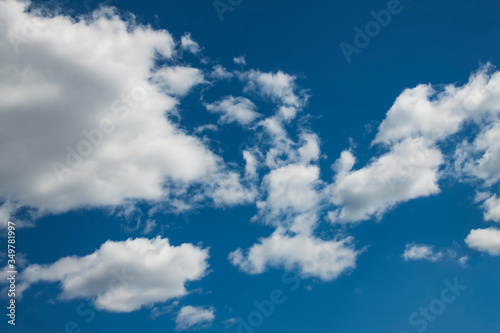 Beautiful clouds with sky background. Nature weather  cloud sky.