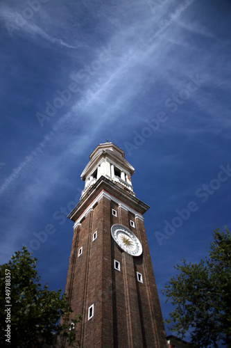 clock tower in the city of tallinn