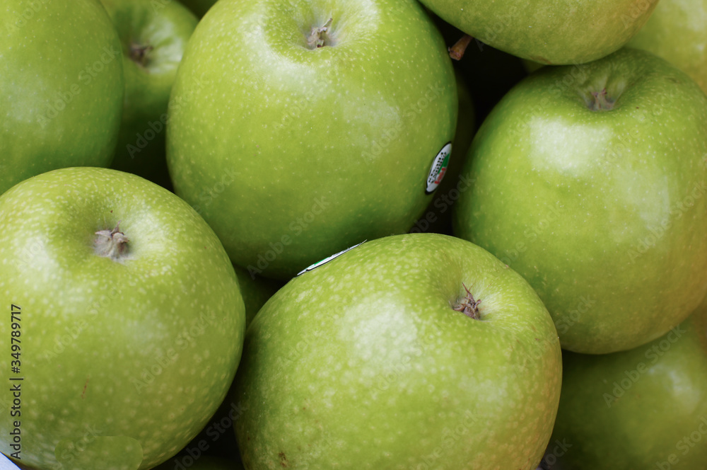 Manzanas, mercado de Blanes Manzanas, mercado de Blanes