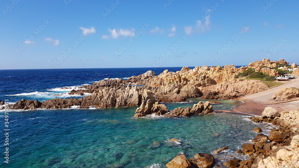 Coast of Italy, Sardinia, Castelsardo