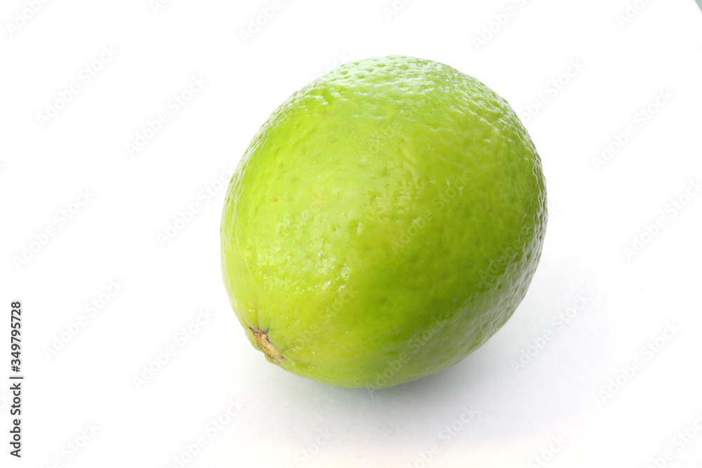 Lime. Isolated lime. Lime on a white background. Lime. Isolated lime. Lime on a white background.