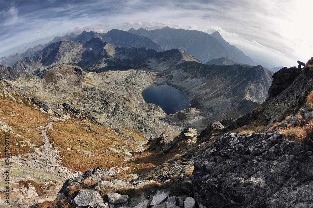 Obraz premium High tops of Polish Tatra Mountains National Park in Zakopane Poland