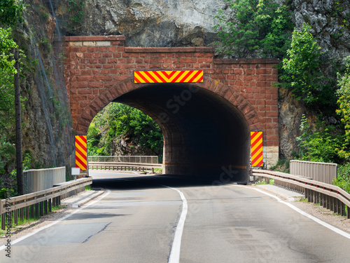 Wallpaper Mural Tunnel on the country road in the mountains of Serbia Torontodigital.ca