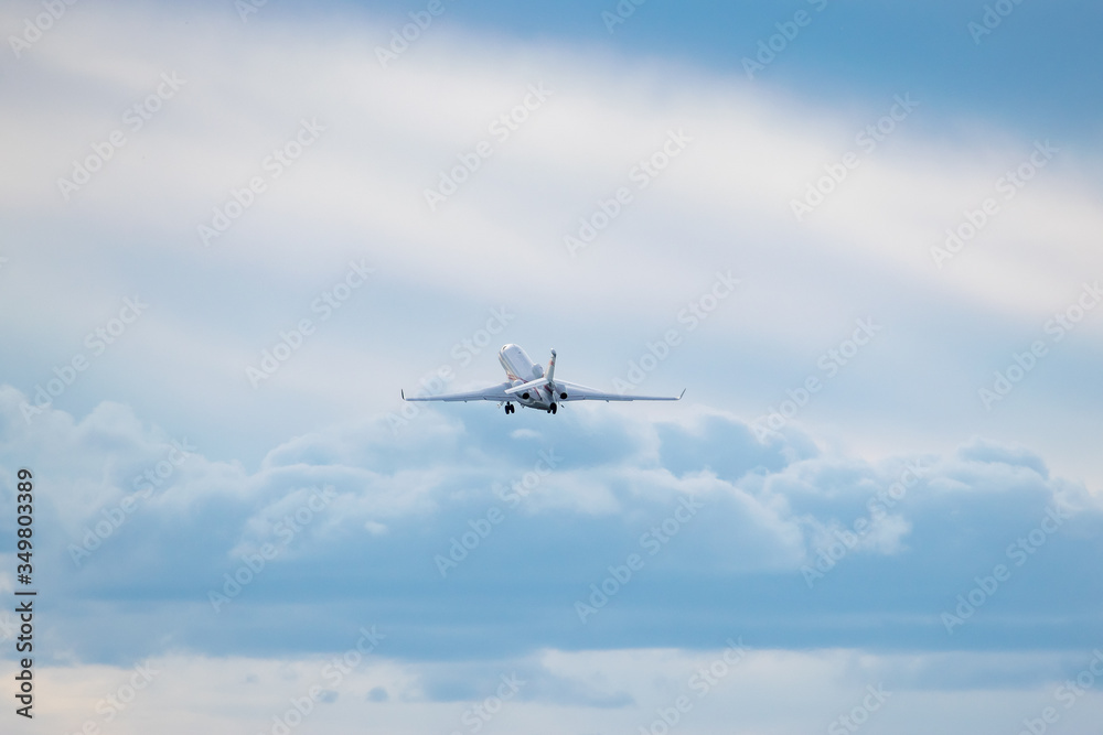 Fototapeta Business jet takeoff