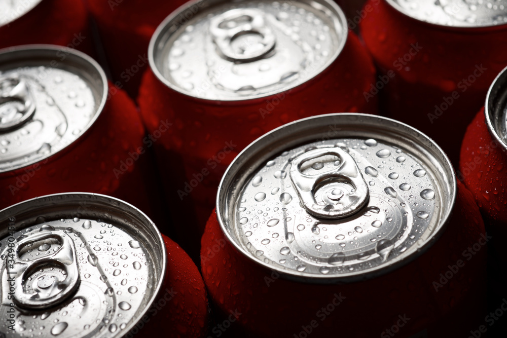 Beer cans view Beer cans view