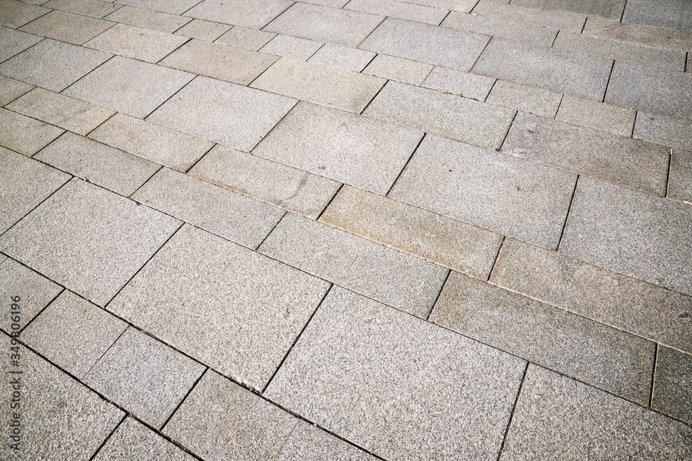 Stone floor close up